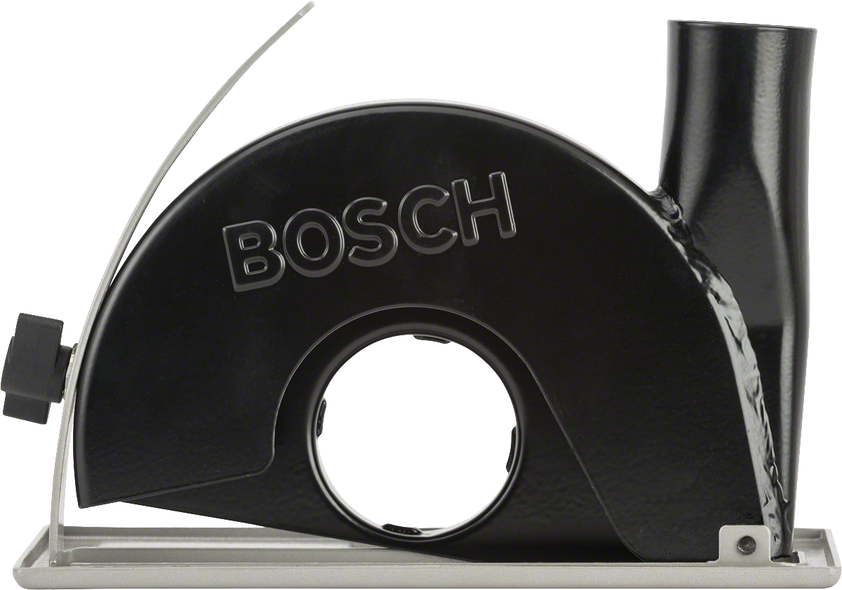 Bosch dust extraction guard for professional angle grinders.