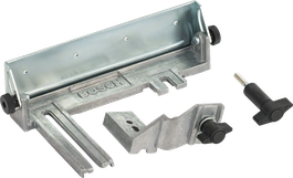 Bosch parallel and angle guide for precise cutting.