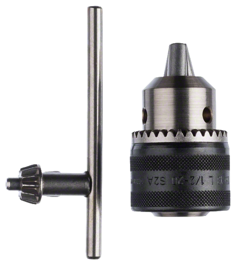 Keyed Drill Chuck Bosch keyed drill chuck 1.5–13 mm with replacement key.