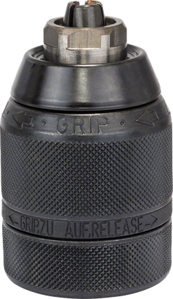Keyless chucks up to 13 mm Bosch keyless chuck 13 mm for drill accessories.