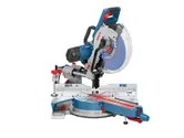Bosch GCM 12 SDE sliding mitre saw with 305 mm blade.