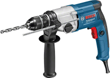 Bosch GBM 13-2 RE drill with side handle.