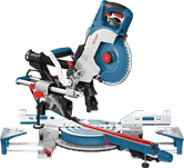 Bosch GCM 8 SDE sliding mitre saw with 216 mm blade.