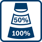 Bosch GLI 18V-800 cordless work light with LED panel.