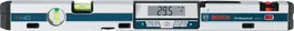 GIM 60 L Digital inclinometer with bubble vials and angle displayed on a central screen.