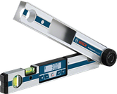 Bosch GAM 220 MF angle measurer with digital display.