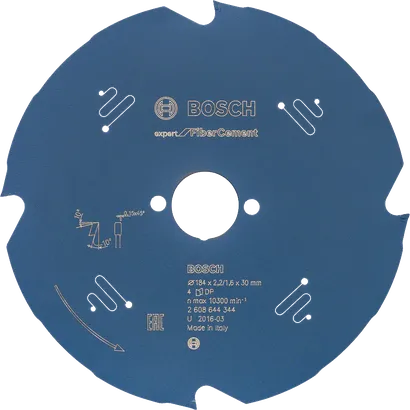 Bosch EX FC H 184x30-4 saw blade for fiber cement.
