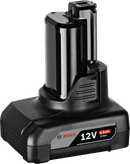 Bosch 12V 6.0Ah Li-Ion battery pack.