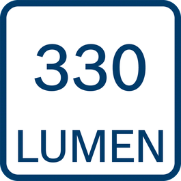 330 lumens