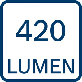 420 lumens