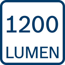 1200 lumens