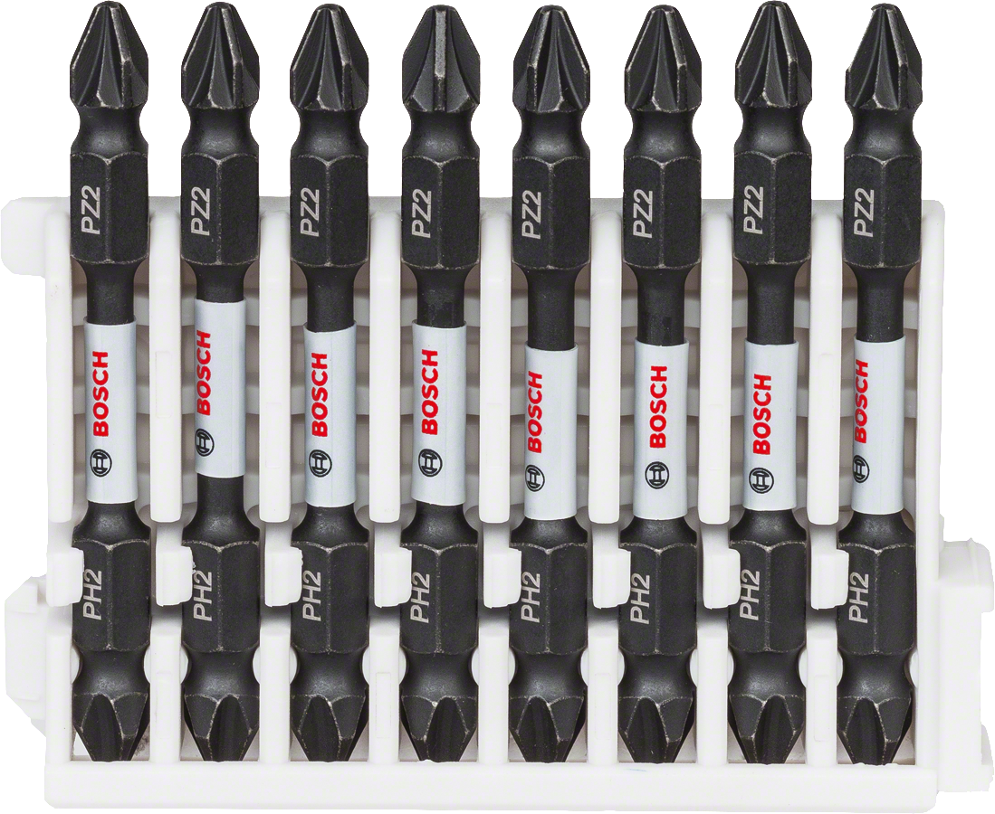 Bosch Impact Control Screwdriver Bit pack 8-piece 65mm.