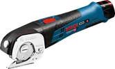 Bosch GUS 12V-300 cordless universal shear for cutting.