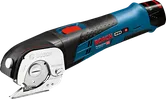 Bosch GUS 12V-300 cordless universal shear for cutting.