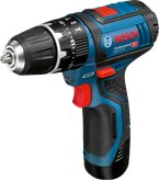 Bosch GSB 12V-15 cordless combi drill for versatile screwing.