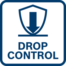 Enhanced user protection thanks to the Drop Control function the tool switches off when dropped accidentally