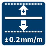 Bosch GLL 3-80 CG laser leveling tool with green lines.