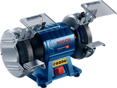 Bosch GBG 35-15 double-wheeled bench grinder.