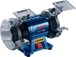 Bosch GBG 35-15 double-wheeled bench grinder.