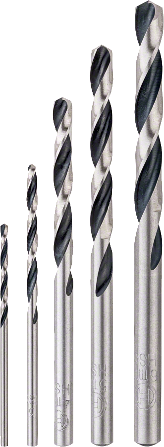 Bosch HSS Twist Drill Bit PointTeQ 5pcs set for metal.