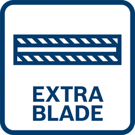 Extra blade holder