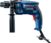 Bosch GSB 13 RE impact drill with side handle.