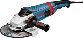 Bosch GWS 24-180 LV angle grinder with 180mm disc.