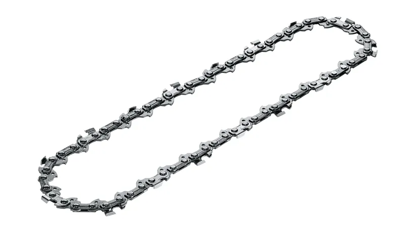 Bosch chainsaw replacement chain for wood cutting.