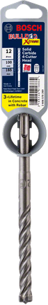 BulldogXtreme SDS plus drill bit 12x100x165 Bosch BulldogXtreme SDS plus drill bit 12x100x165.