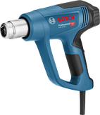 Bosch GHG 16-50 heat gun with adjustable temperature.