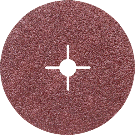 Bosch fibre sanding disc R444 for metal, grit 24.