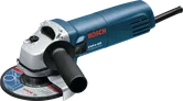 Bosch GWS 6-100 angle grinder, side handle shown.