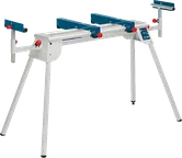 Bosch portable miter saw stand with adjustable supports.