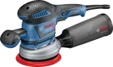 Bosch GEX 40-150 random orbit sander with dust box.
