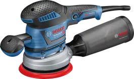 GEX 40-150 Bosch GEX 40-150 random orbit sander with dust box.