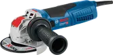 Bosch GWX 17-125 T angle grinder with X-LOCK system.