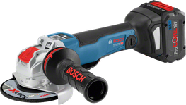 Cordless Angle Grinder with X-LOCK