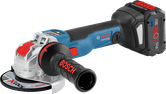 Bosch GWX 18V-10 SC cordless angle grinder.