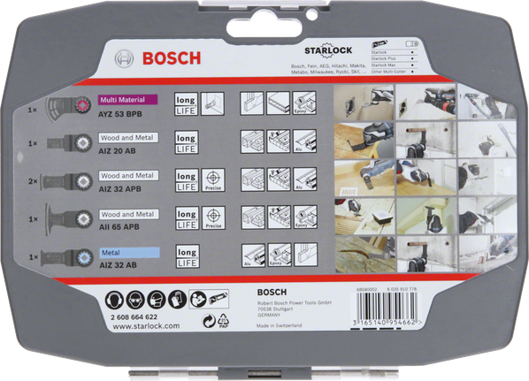 Bosch Starlock electrician drywall set.