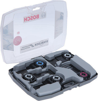 Bosch Starlock Set for Electrician and Drywall blades.