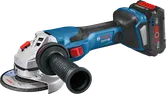 Bosch GWS 18V-15 C cordless angle grinder.