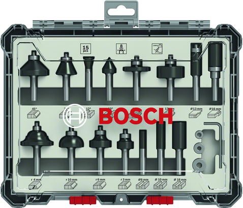PRO Router Bit Set PRO Router Bit Set