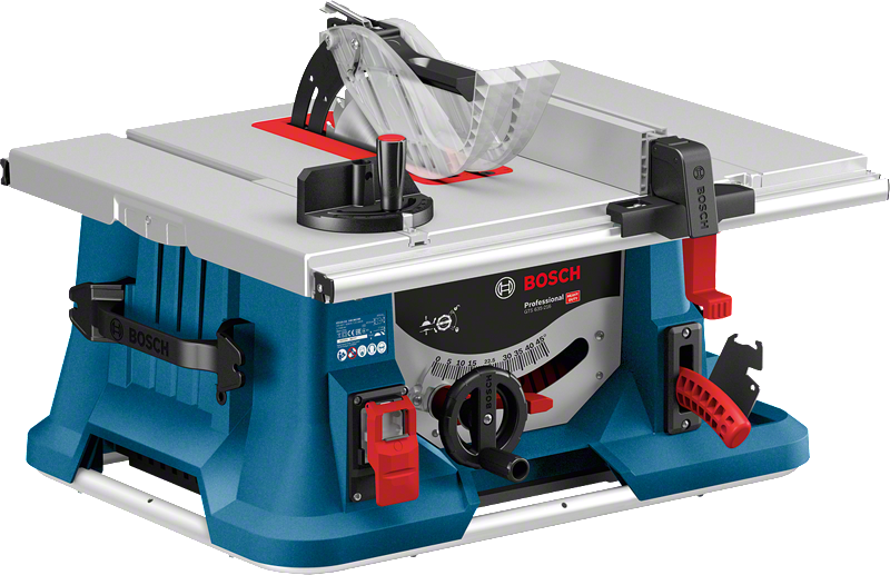Bosch GTS 635-216 table saw with 216 mm blade.