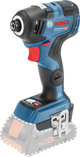 Bosch GDR 18V-200 cordless impact driver.