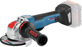 Bosch GWX 18V-10 PC cordless angle grinder with X-LOCK.