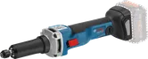 Bosch GGS 18V-23 LC cordless straight grinder.