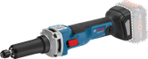 Bosch GGS 18V-23 LC cordless straight grinder.