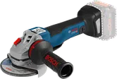 Bosch GWS 18V-10 PC cordless angle grinder.