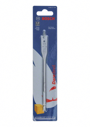 Daredevil Clean Cut Spade Bit 12 x 155 mm Bosch Daredevil 12 mm clean cut spade bit.