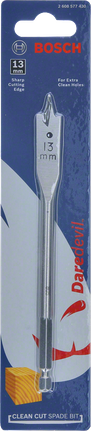Daredevil Clean Cut Spade Bit 13 x 155 mm Bosch Daredevil Clean Cut Spade Bit 13×155 mm.